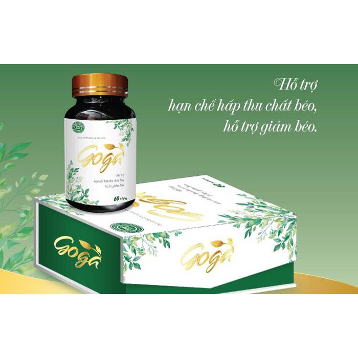 Viên uống giảm cân GOGA ❤️100% từ Thảo Dược Tự Nhiên, Giúp Giảm Cân An Toàn Tại Nhà