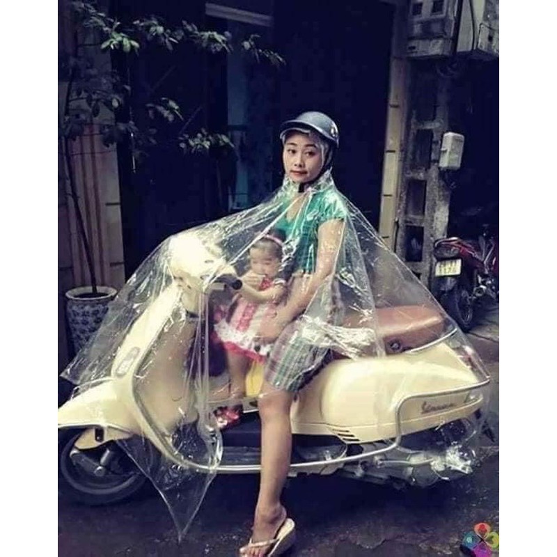 Aó mưa trong suốt kèm khẩu trang 💢💢ÁO MƯA VI SINH TRONG SUỐT - HÀNG MADE IN VIỆT NAM 🇻🇳