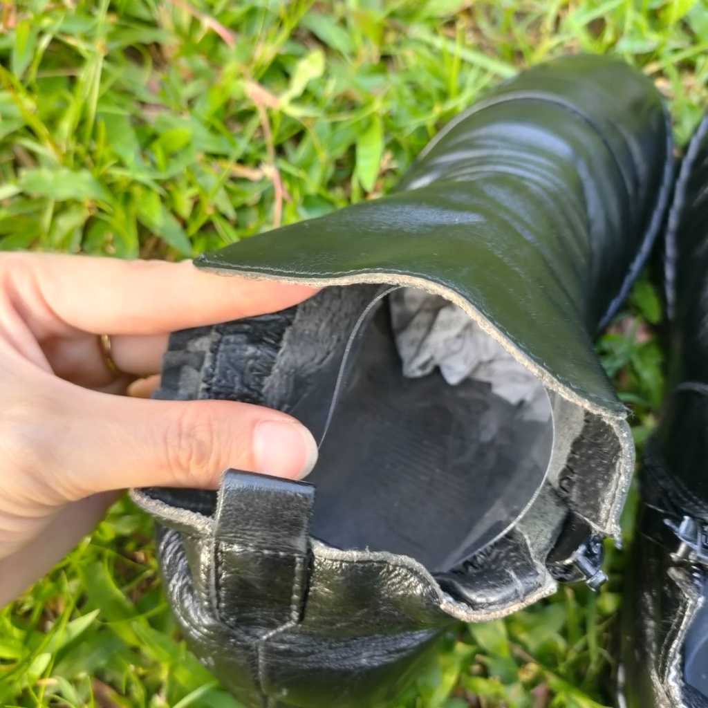 Boots Bốt size 38.5 Da thật second-hand B017- Đồ Si Bon