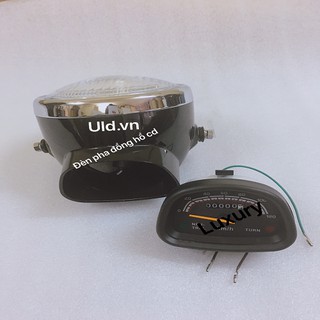 ĐÈN PHA VÀ ĐỒNG HỒ XE CD CAO CẤP
