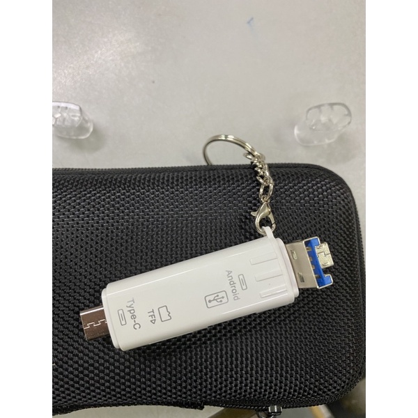 Đầu đọc thẻ USB Type-C với 2 khe thẻ cắm SD và OTG 3IN1