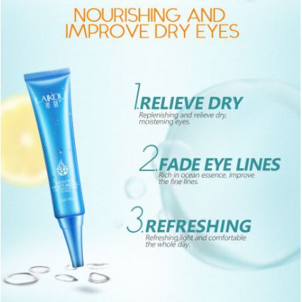 Kem dưỡng mắt Laikou Axit Hyaluronic Dưỡng da mắt - xóa tan bọng nhăn thâm mắt