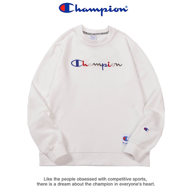 Wholesale Price CHAMPION Couples Cotton Loose Embroidery Pullover Sweatshirts Sports Long Sleeve All-match Coat Unisex | BigBuy360 - bigbuy360.vn