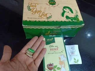 Trà thảo mộc giảm cân hẻa(combo 1 tháng)