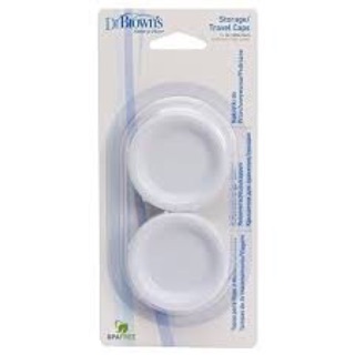 Bộ 2 nắp đậy bình sữa cổ rộng dr.brown's