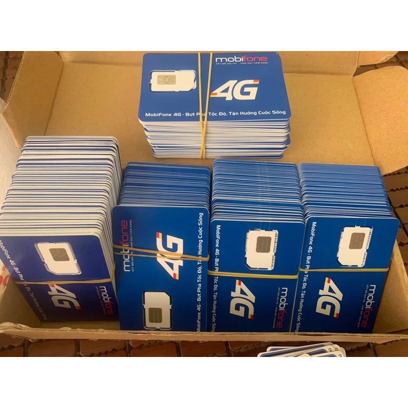 Sim MOBIFONE 4G DIP50 C50N S50 C90N VDATA5 1 tỷ Gb tốc độ cao