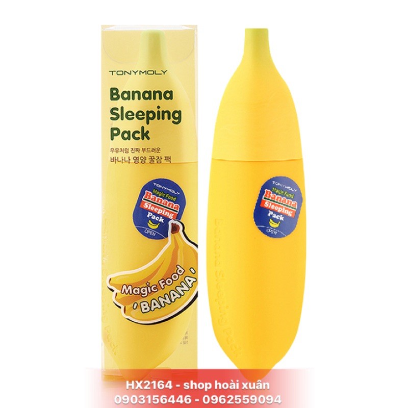 Mặt nạ ngủ Tonymoly Magic Food Banana Sleeping Pack - HX2164