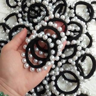 Sỉ 20 cột tóc đính hạt hàn quốc