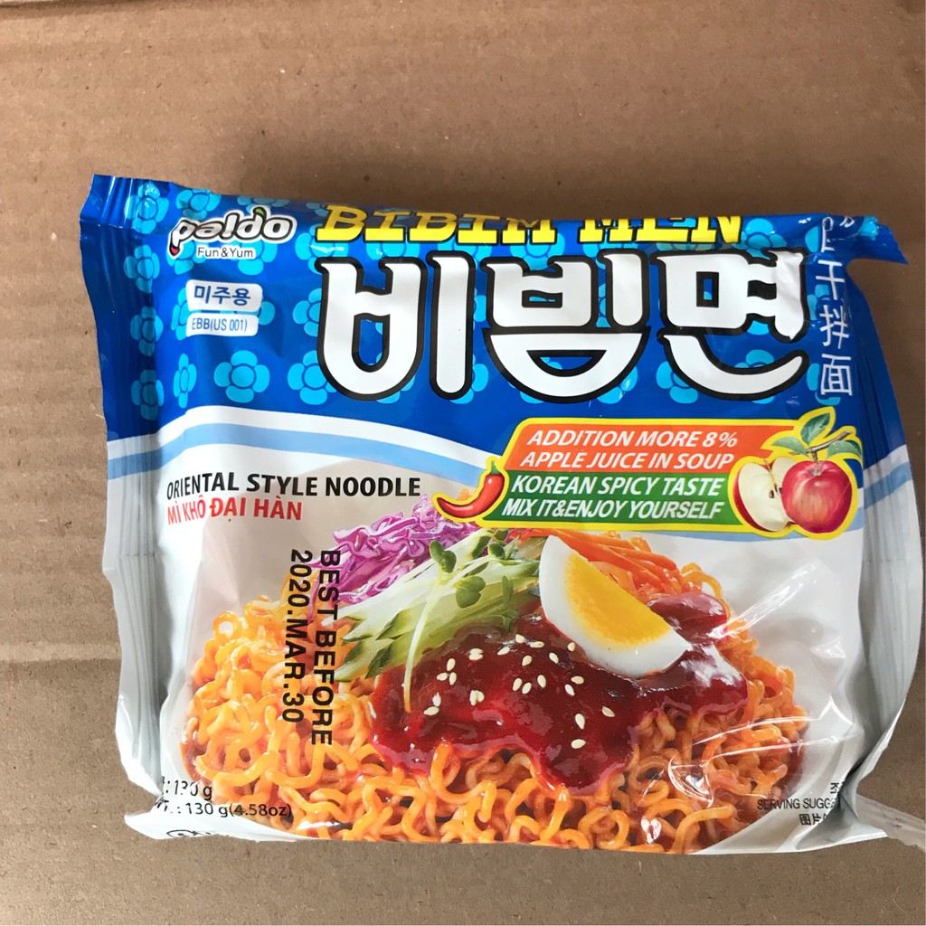 팔도)비빔면멀티.Mỳ Trộn Gói Paldo 130G