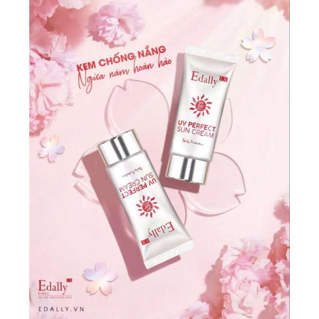 [HÀNG CHÍNH HÃNG EDALLY EX] Kem chống nắng ngăn ngừa nám hoàn hảo Edally EX