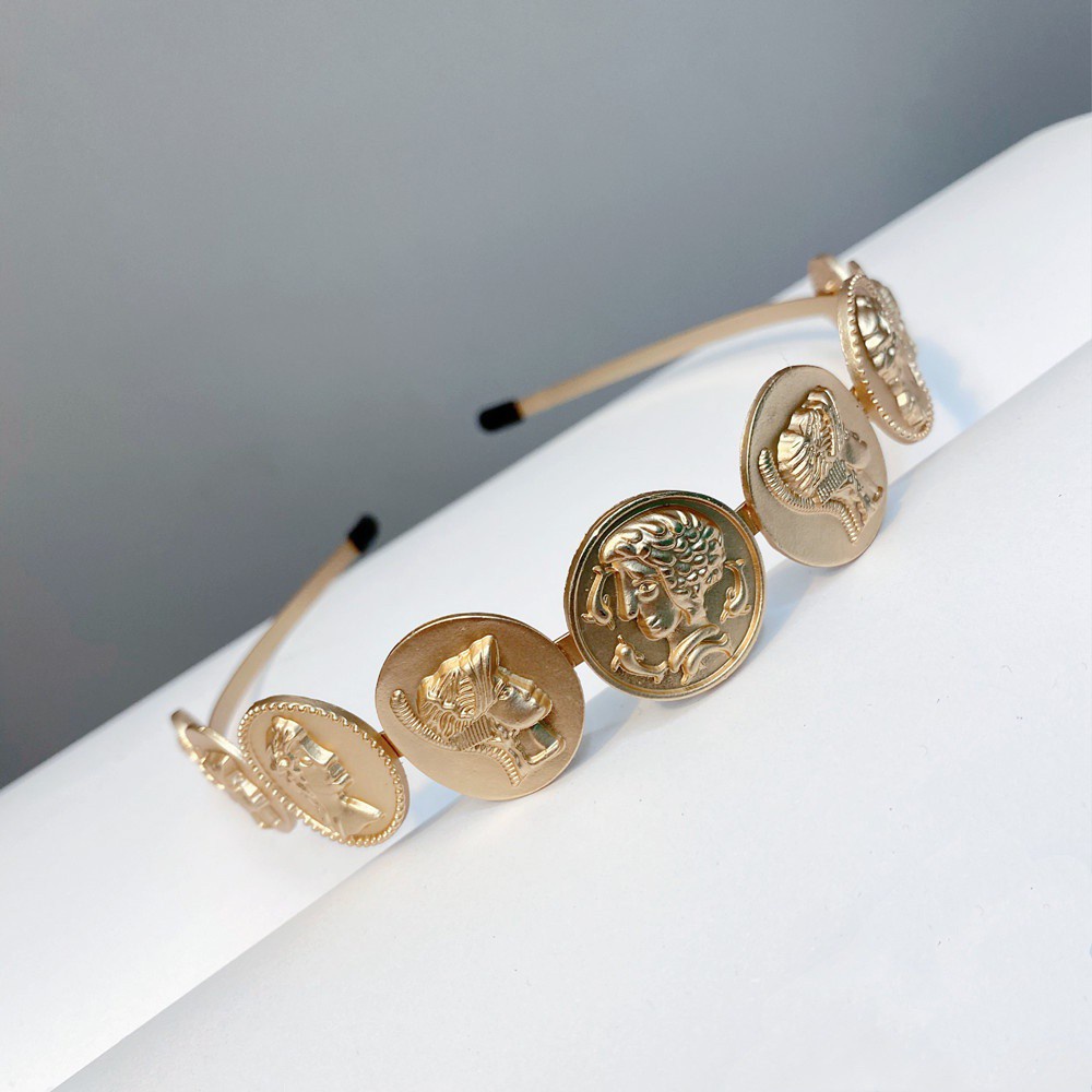 Băng Đô Cài Tóc Bằng Hợp Kim Đính Đá Đơn Giản Thời Trang Hàn Quốc Cho Nữ