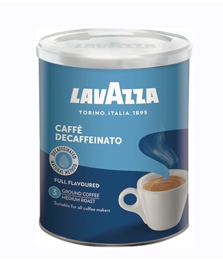 Cà phê bột pha máy khử caffein Lavazza 250gr