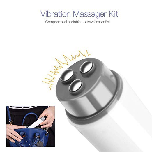 Bút massage mặt cầm tay 4 đầu - B0025