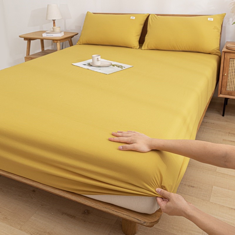 Ga chun trải đệm Cotton Tici ( không kèm vỏ gối), drap nệm bo chun đủ kích thước chất Cotton mềm mát.