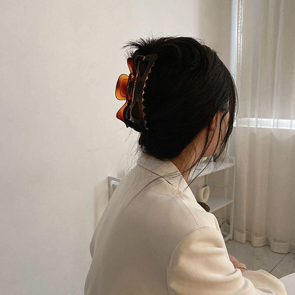 FORBETTER Kẹp Tóc Đuôi Ngựa Phong Cách Vintage Thời Trang Cho Nữ Giá Đỡ
