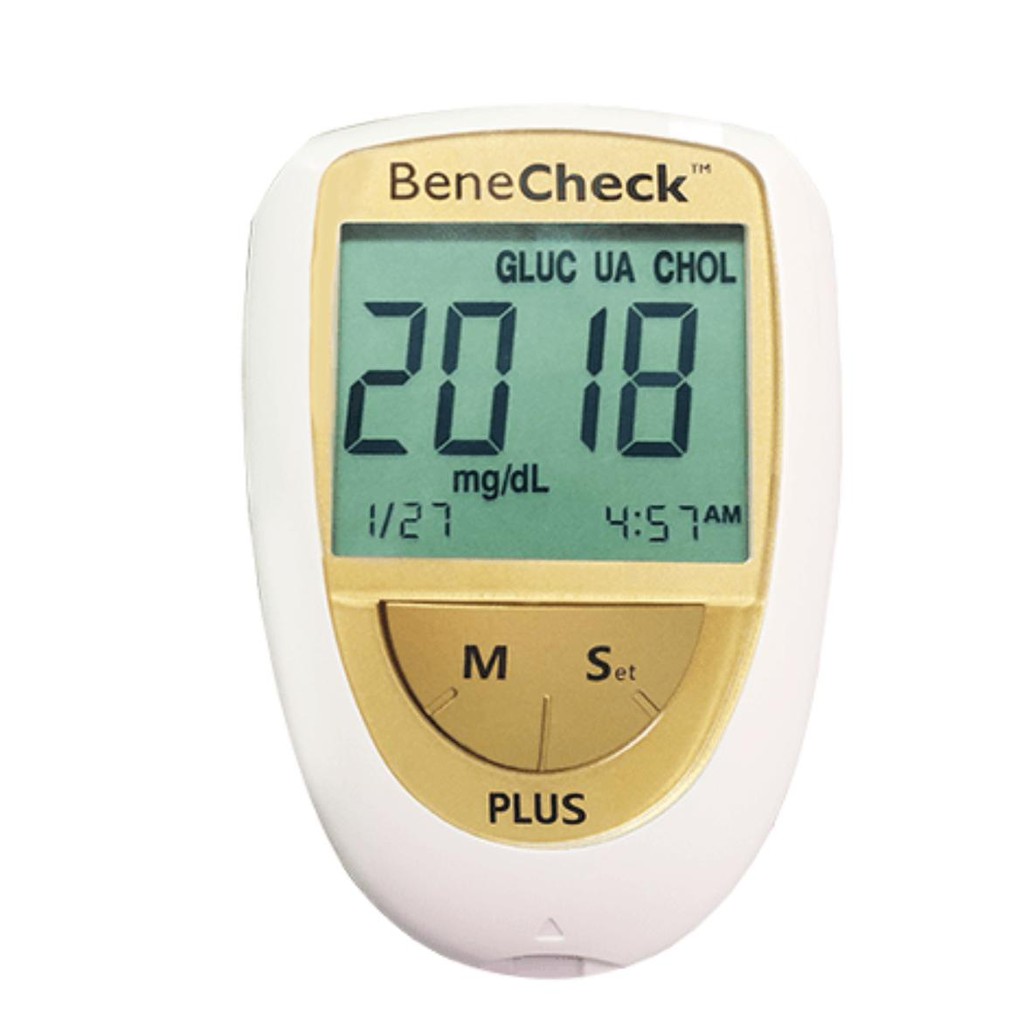 Que thử đường huyết Glucose Benecheck Plus Đài Loan, Hộp 50 que