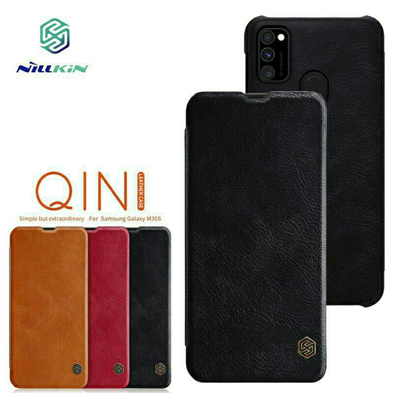 Bao da Nillkin QIN cho Samsung M30S/ M21/ M31 nhiều màu