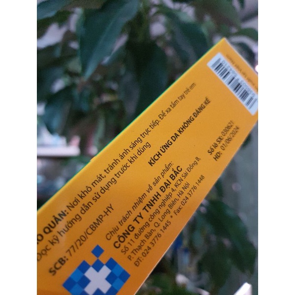 Kem Yoosun Nghệ làm mờ thâm, giảm sẹo, ngừa mụn  - Đông Anh Pharmart