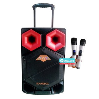 LOA KÉO KARAOKE SOUNDBOX SB2018 BASS 4 TẤC CÔNG SUẤT 600W