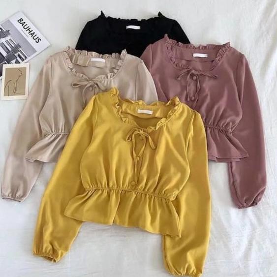 Áo Thun Cổ Lọ Thời Trang Hàn Quốc Cho Nữ Mã 89