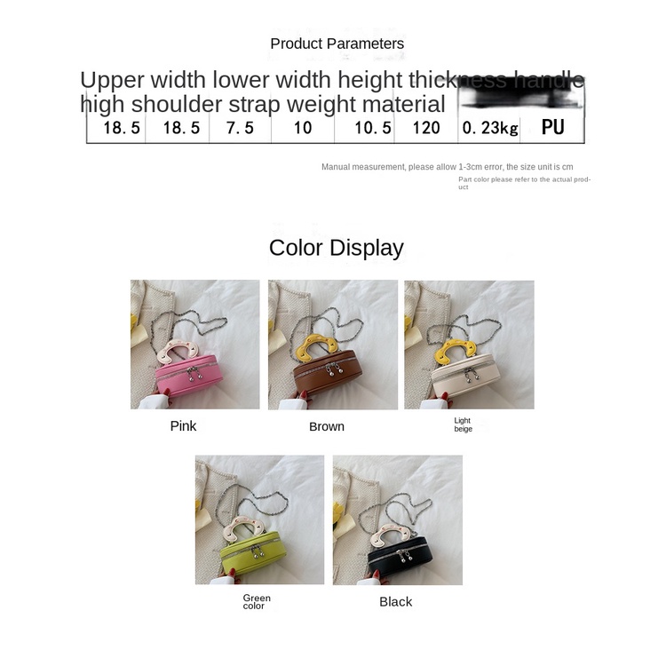 Túi Đeo Chéo Thêu Chữ Phong Cách Mới Cho Nữ