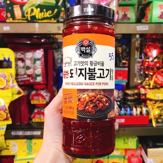 XỐT ƯỚP HEO CAY BEKSUL SPICY BULGOGI SAUCE FOR PORK 500G