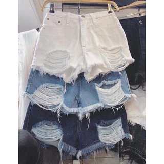 Quần short jean nữ rách Thái Lan