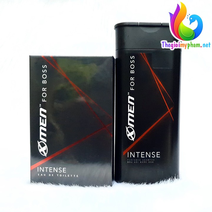 Nước Hoa Nam Xmen For Boss Intense 50ml + Tặng Dầu Gội Hương Nước Hoa XMen For Boss Intense 150g