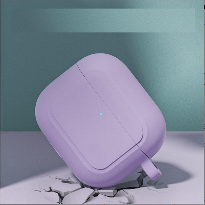 Vỏ ốp case bảo vệ bao đựng tai nghe không dây bluetooth 3/2/1/Pro có  nút phía sau - Jerry Shop