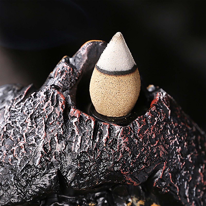 Thác Khói Trầm Hương Bằng Nhựa Resin Sáng Tạo Trang Trí Phòng Ngủ / Yoga