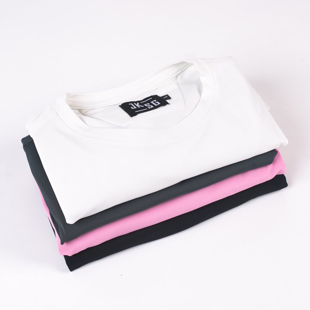 Áo thun vạt bầu coolmax JKSG, áo thun co giãn mát mẻ, áo vạt bầu ít nhăn, thoáng mát thích hợp vận động, tập thể thao