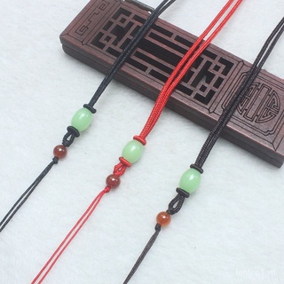 Vòng cổ mặt đá ngọc bích đơn giản thời trang mới cho nam và nữ