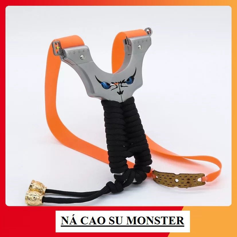 Ná Cao Su Mẹc- Inox 304 bắn chim bắn cá Quấn Dây Chuông Nguyên Khối  hàng đẹp ná cao su