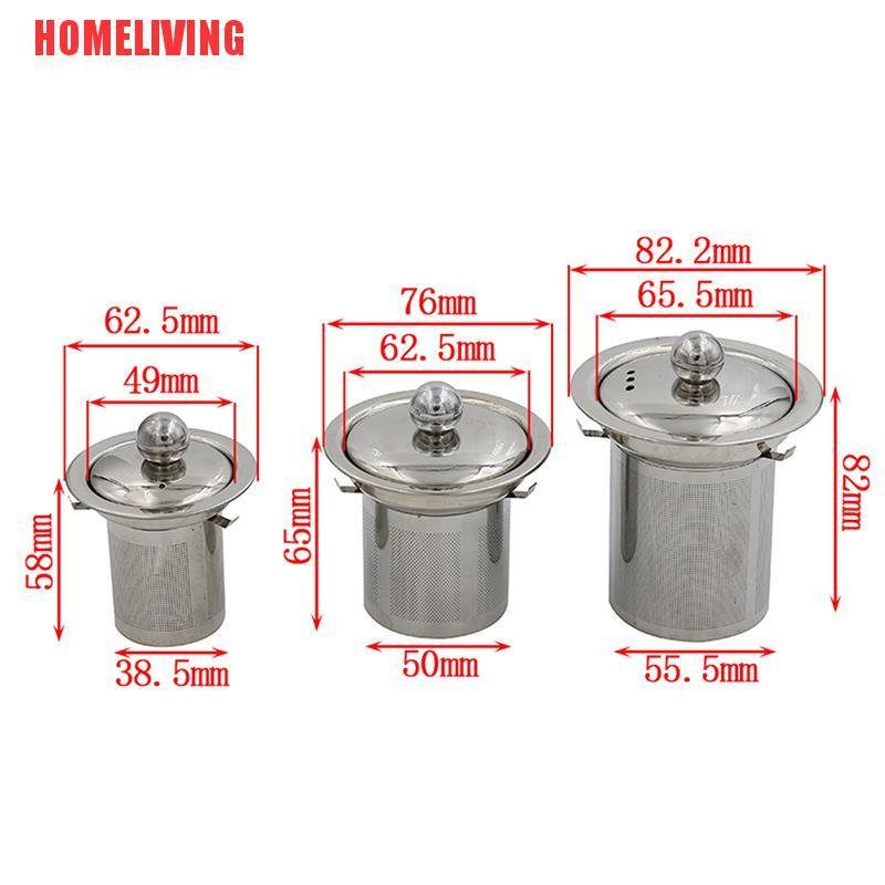 Dụng Cụ Lọc Trà Bằng Thép Không Gỉ Có Thể Tái Sử Dụng