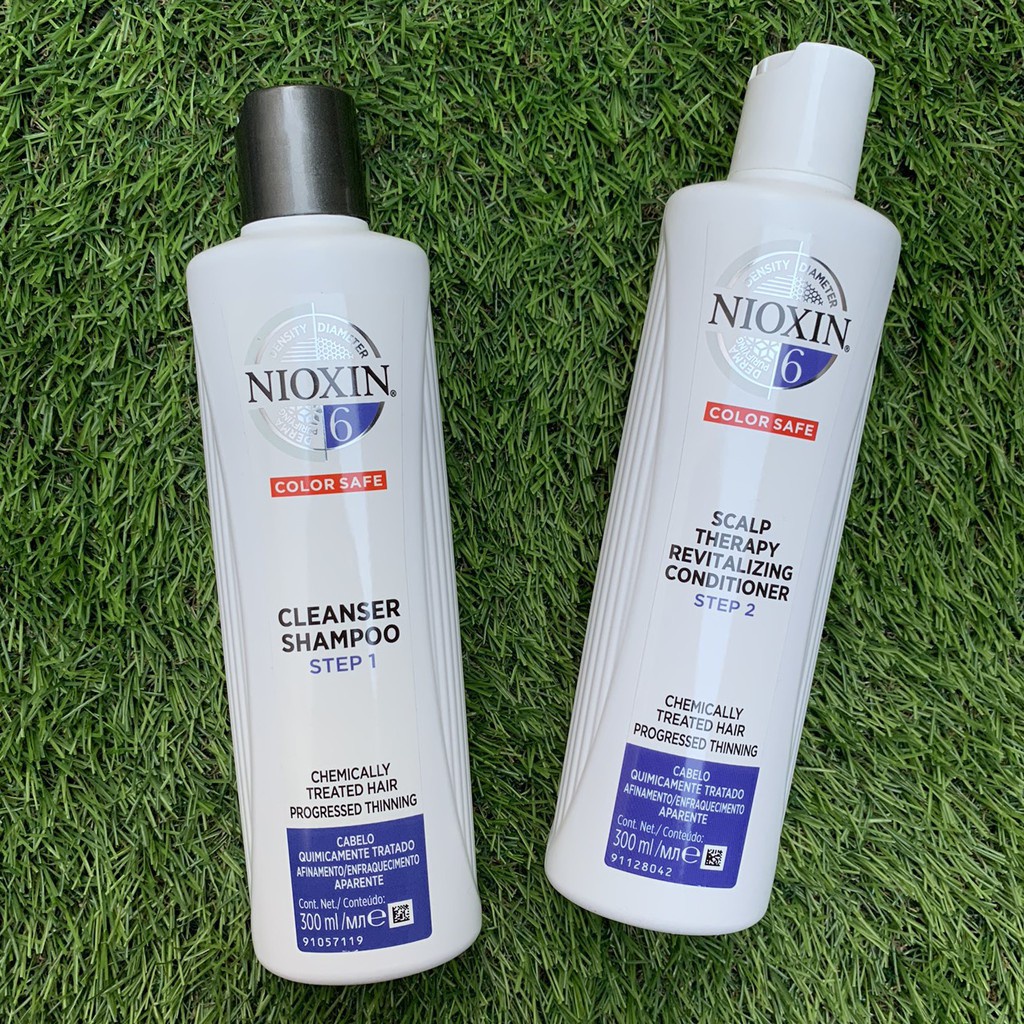 Dầu gội Nioxin 6 chống rụng nhanh mọc tóc 300ml  - Chai