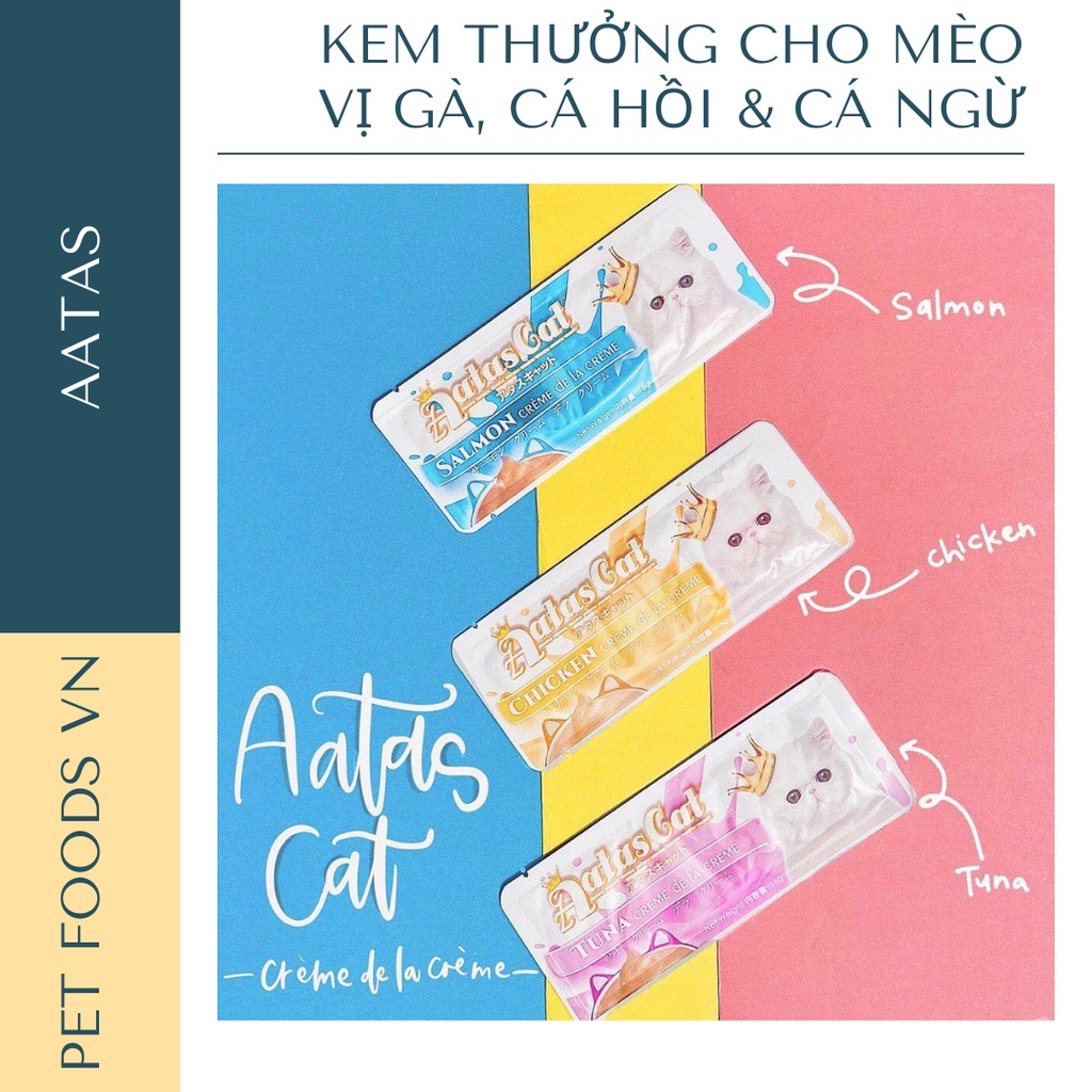 Kem thưởng cho Mèo AATAS CAT 16g