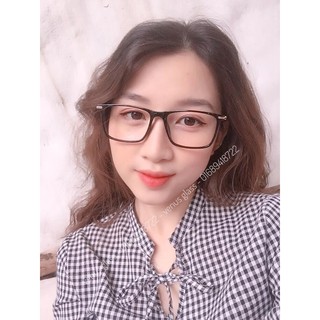 Gọng Kính Cận Nhựa Dẻo VENUS Dáng Mắt Vuông 501 - Lắp Mắt Cận Theo Yêu Cầu