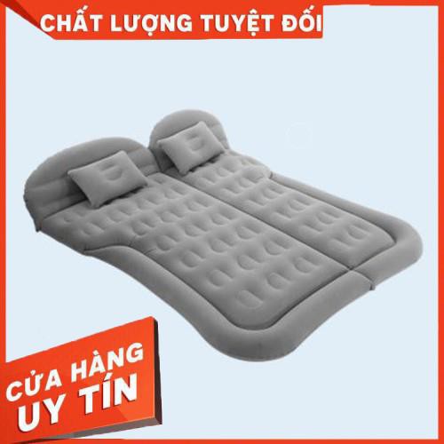 [Loại Tốt] Đệm Giường Hơi Ô Tô Cao Cấp, Đệm hơi xe SUV M168 7 chỗ, 16 chỗ 175x130CM phủ nhung có kèm theo bơm hơi