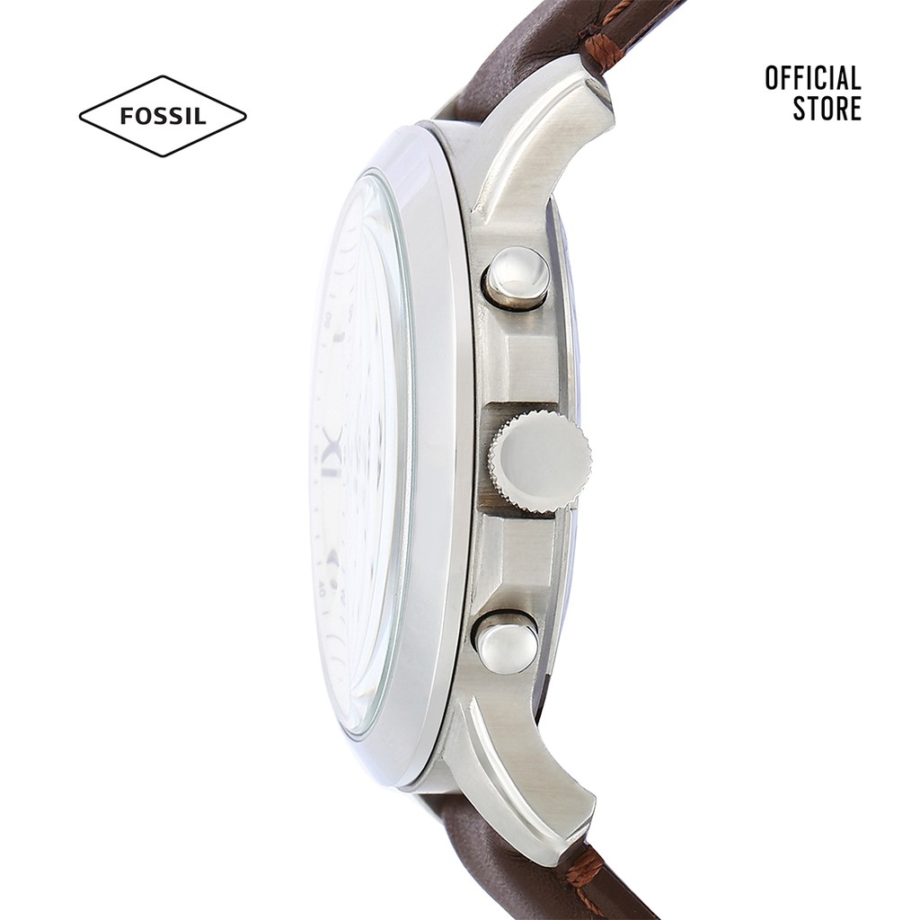 Đồng hồ nam Fossil Grant FS4735IE dây da - nâu