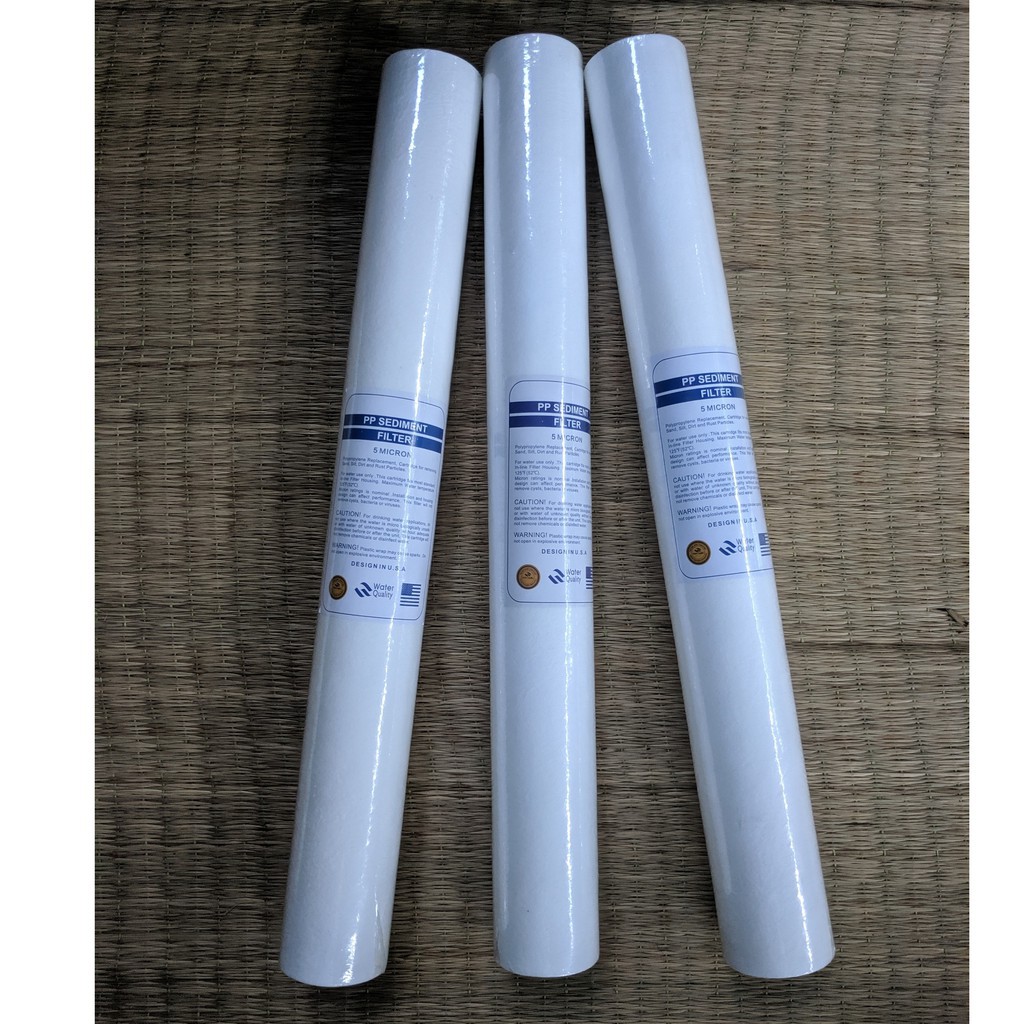 Bộ ba lõi lọc nước 1 2 3 ly lọc 20 inch HOMART | BigBuy360 - bigbuy360.vn