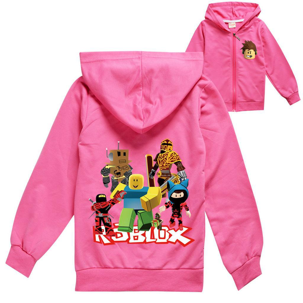 Áo khoác ROBLOX khóa kéo thời trang dành cho bé từ 2-15 tuổi