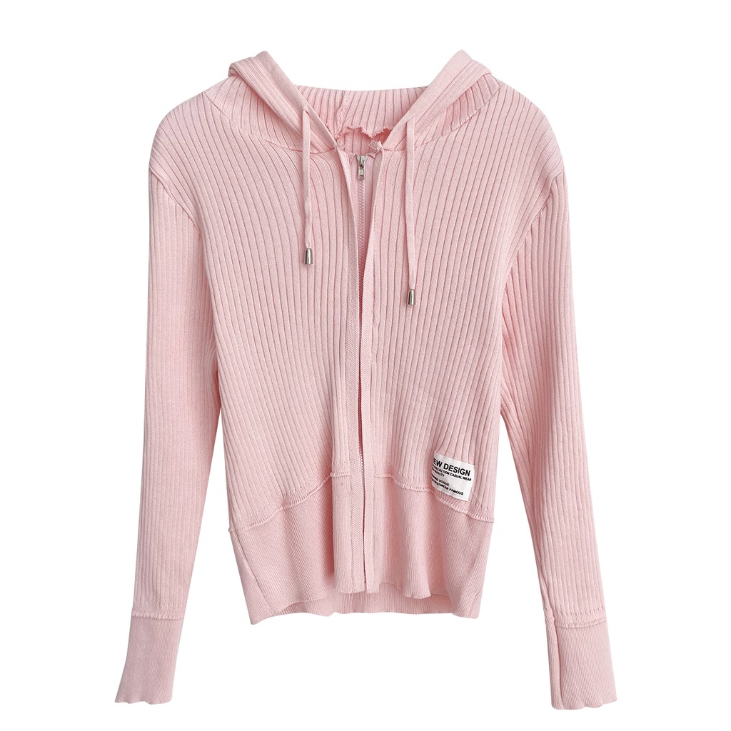 Áo Khoác Cardigan Dệt Kim Dáng Rộng Có Mũ Trùm Thời Trang Mùa Thu | BigBuy360 - bigbuy360.vn