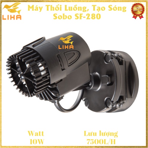 Máy Thổi Luồng Sobo SF-280 (10W - 7500L/H) - Máy Tạo Sóng Hít Nam Châm Cho Bể Cá