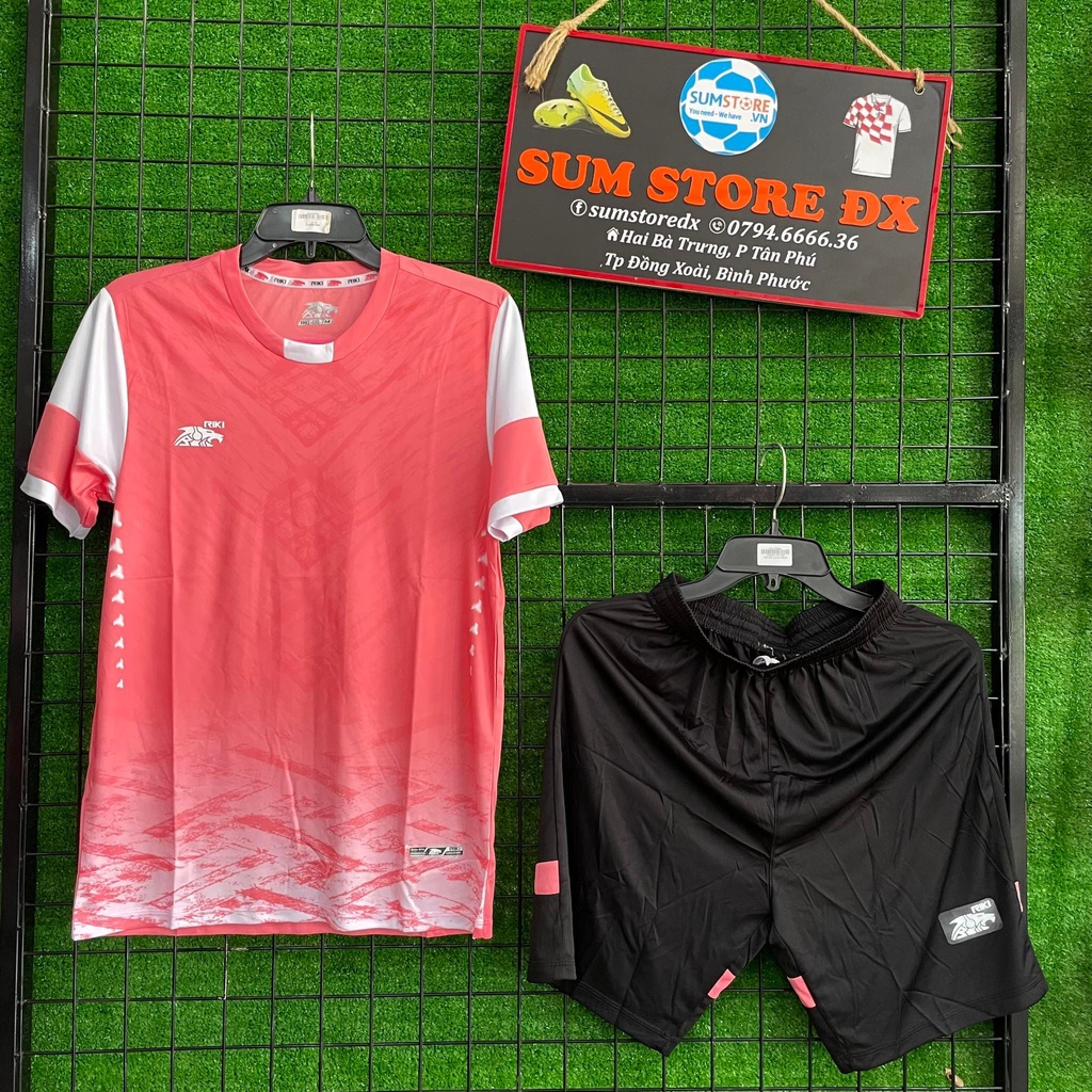 Quần Áo Bóng Đá Không Logo Riki RK 1.0 Nhiều Màu - Áo Đấu Hot, Vải Tốt, Giá Rẻ