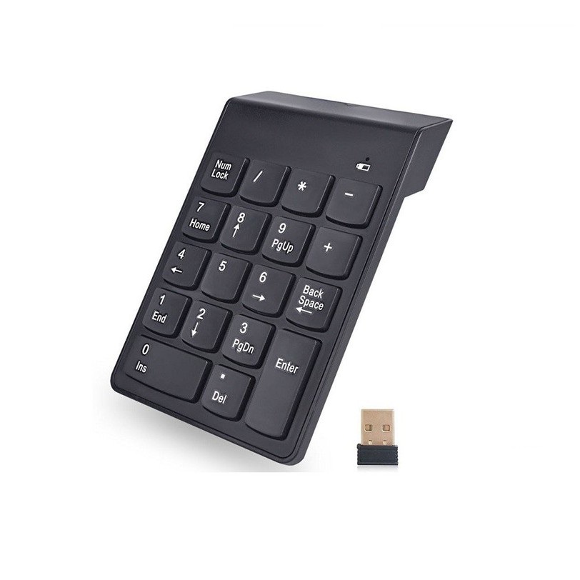 Phím Số Không Dây Cho Laptop - Mini Number Keyboard