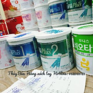 Sữa non sắt và men ildong