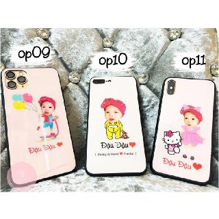 Ốp iphone in theo yêu cầu mẫu ghép chibi đáng yêu  OP9 OP10 OP11_ Myducase [ Kèm ảnh thật]