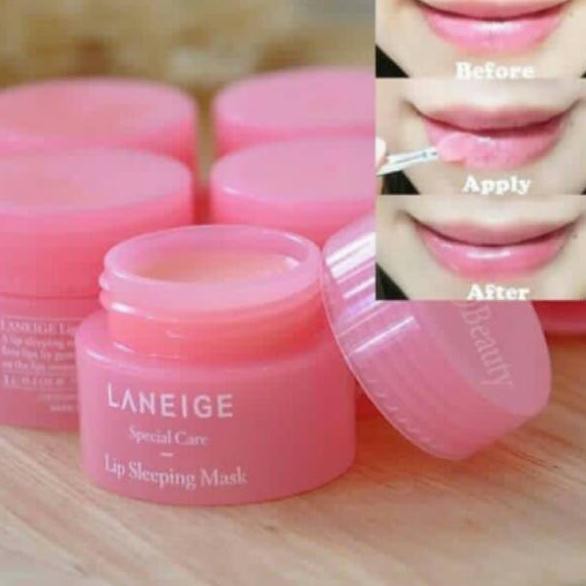 (Hàng Mới Về) Mặt Nạ Ngủ Cho Môi Stmj67 LANEIGE Tiện Dụng Khi Đi Du Lịch ❂