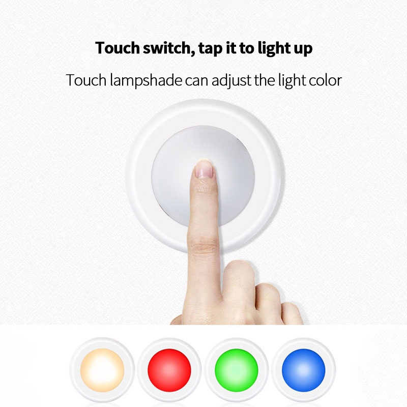 Đèn ngủ LED nhỏ gọn/ Điều khiển từ xa tiện lợi