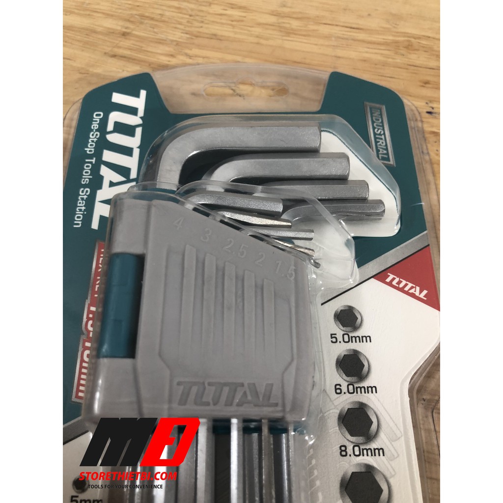 Bộ 9c lục giác giá mềm Total THT106292